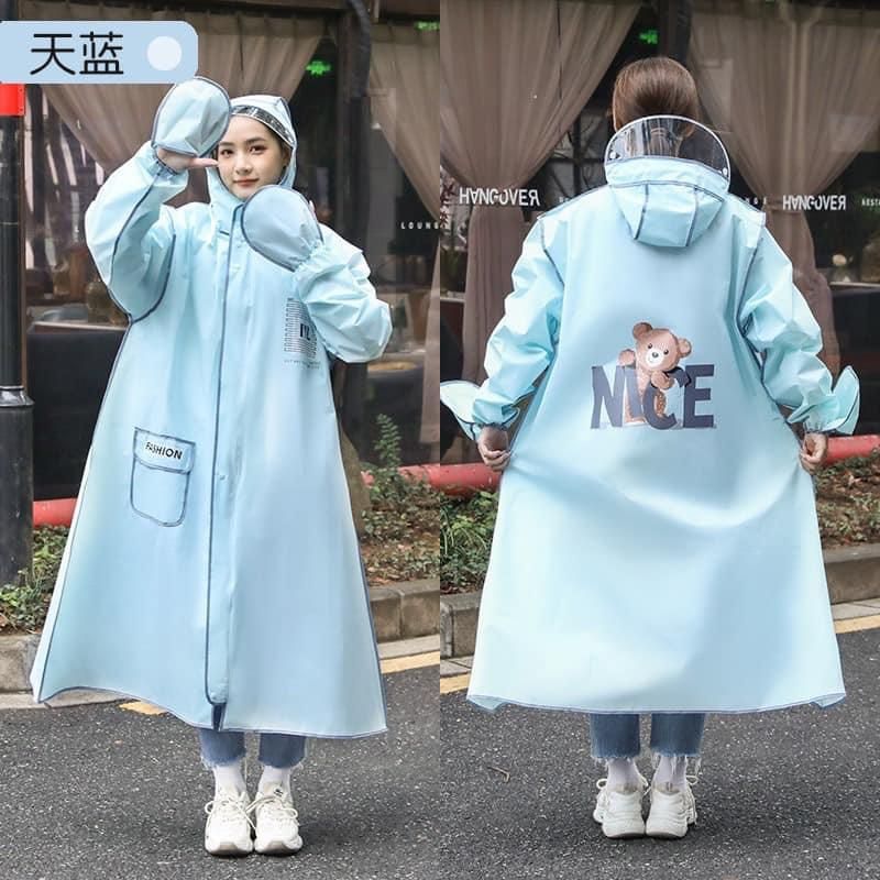 ÁO MƯA THỜI TRANG GẤU NICE